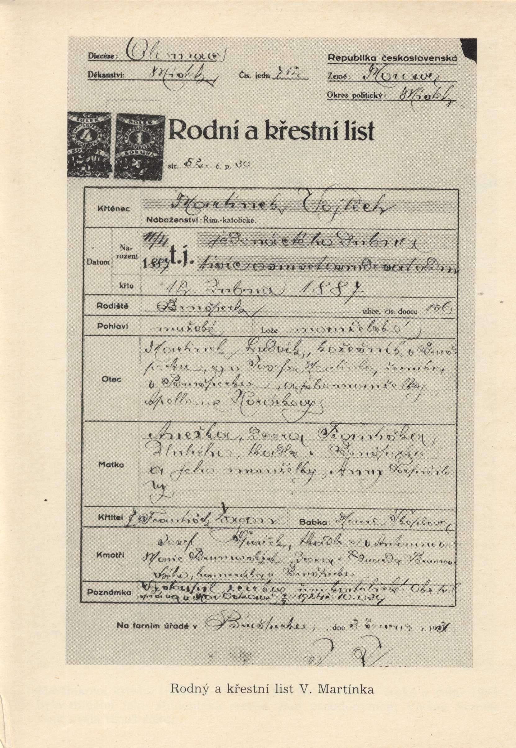 Náhledový obrázek Průvodce literárním dílem zasloužilého umělce Vojtěcha Martínka - 1