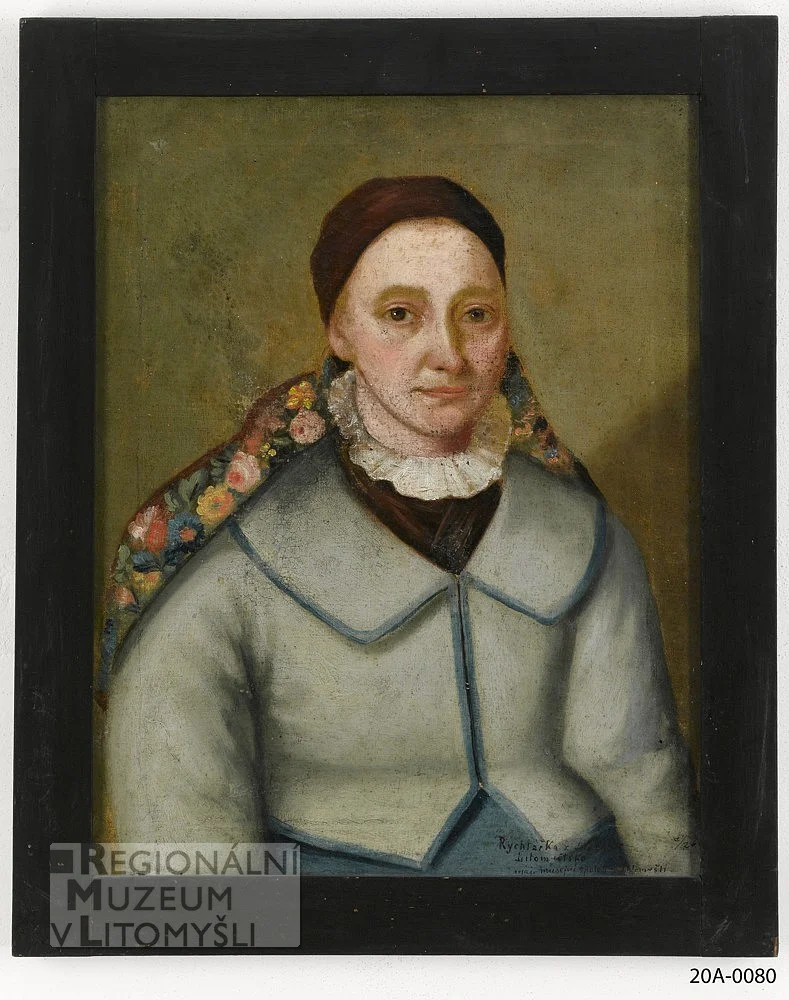 Obrázek A. Jílková, rychtářka z Cerekvice
