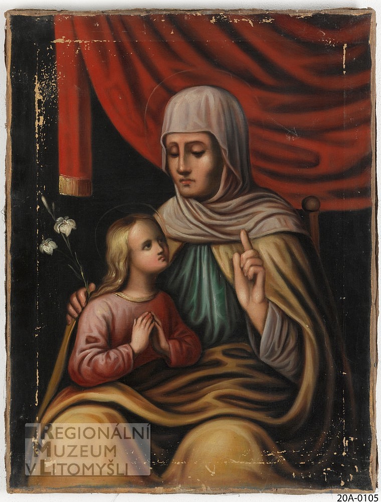 Náhledový obrázek Sv. Anna (?) - 1