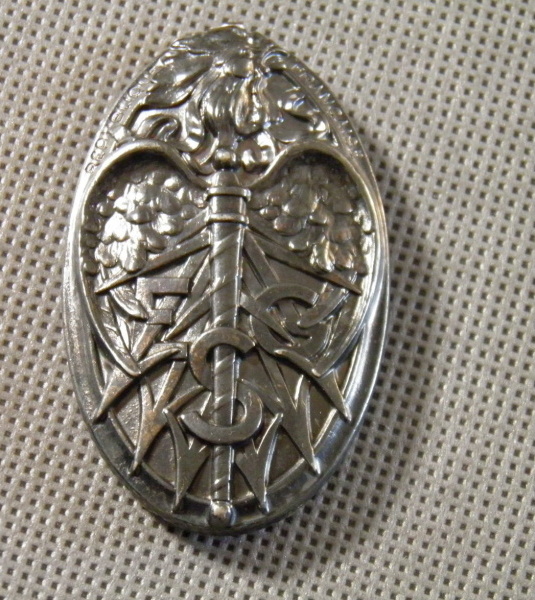 Náhledový obrázek Odznak École Superieure de Guerre - 1