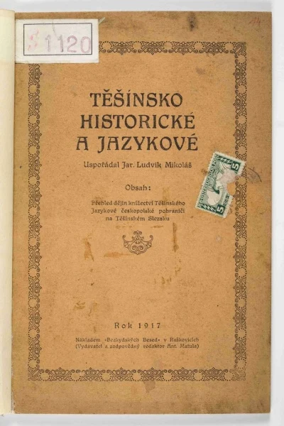 Náhledový obrázek předmětu Těšínsko historické a jazykové
