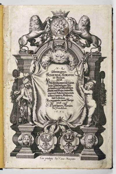 Náhledový obrázek Topographia Bohemiae, Moraviae et Silesiae - 1