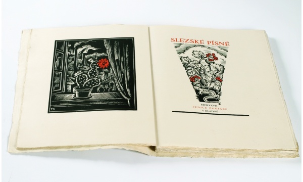 Náhledový obrázek Bezruč: Petr: Slezské písně. Kladno, Zodiak 1927 - 1