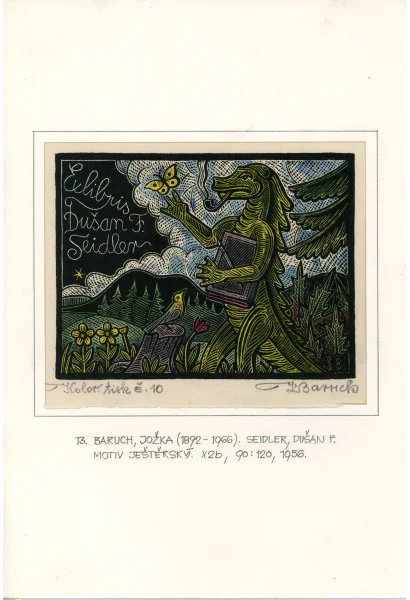 Náhledový obrázek předmětu Ex libris pro Dušana F. Seidlera