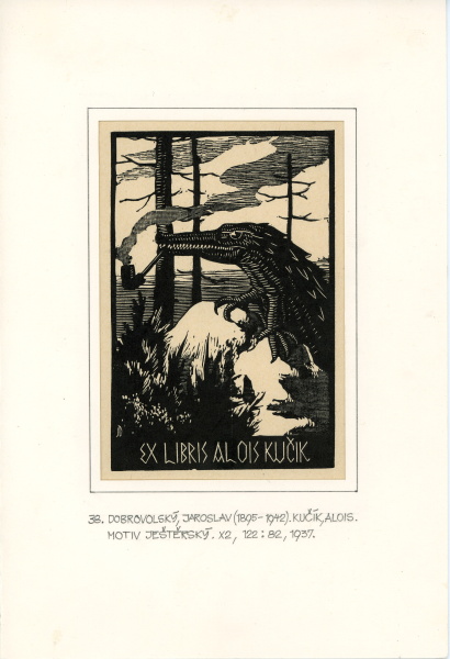 Náhledový obrázek Ex libris pro Aloise Kučíka - 1