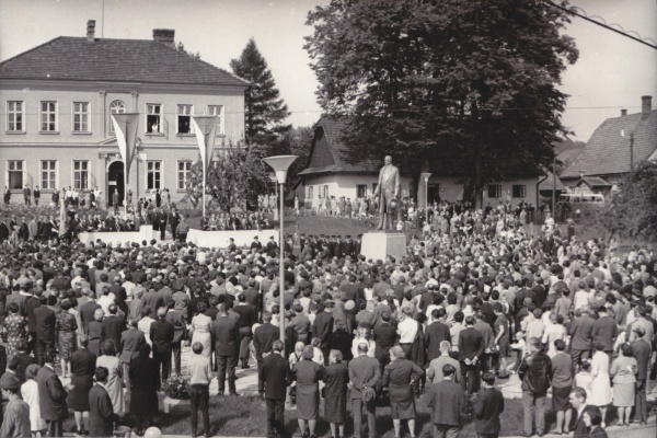 Náhledový obrázek Fotografie - odhalení pomníku Františka Palackého - 5