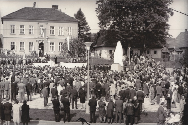 Náhledový obrázek Fotografie - odhalení pomníku Františka Palackého - 1