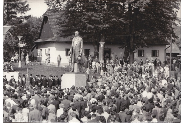 Náhledový obrázek Fotografie - odhalení pomníku Františka Palackého - 6